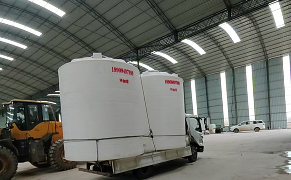 特加厚合作塑料大桶装车运输交付实录